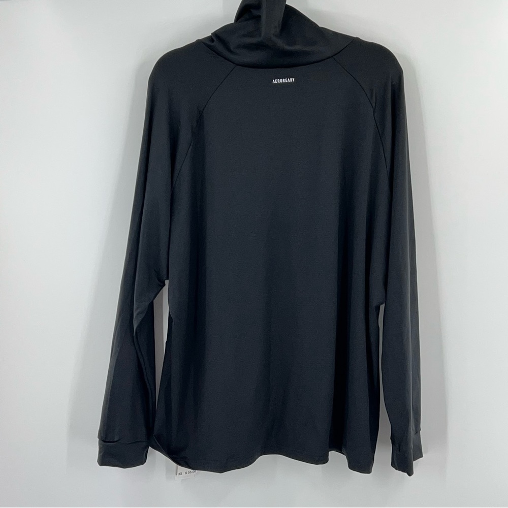 Adidas Designed to Move Sport Warm High-Collar Sweatshirt NWT 3X - Picture 4 of 9